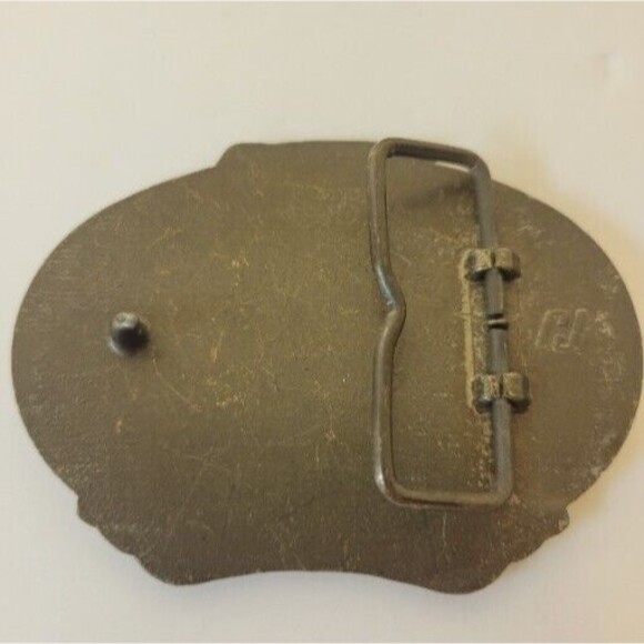 Vtg 1970s Mateus Booze Produce Of Portugal Brasstone Belt Buckle With Box - Picture 5 of 6